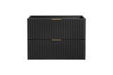 Waschbeckenunterschrank 80 cm, 60 cm - Adel Black - Hervorragende Fertigungsqualität. - ROYAL24_MARKT