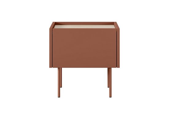 Nachttische 45 - DESIN - Modernes Möbelstück mit Metallbeinen.