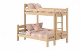 Etagenbett rechts 207 cm - Ökologisch lackiertes Kinderbett. - ROYAL24_MARKT