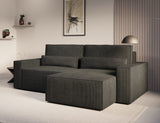Ecksofa Brazil – Schwarz – Brazil Mini