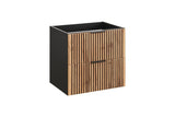 Badmöbel-Set - Xilo X - mit Möbelwaschbecken, Hochschrank & Spiegel - ROYAL24_MARKT