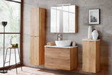 Waschbeckenschrank - Capri Oak - Intelligente Lösungen für stilvolle Badezimmerorganisation. - ROYAL24_MARKT