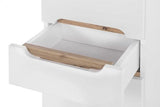 Hochschrank - Badschrank - Bali White - Ordentliche Badezimmerorganisation. - ROYAL24_MARKT
