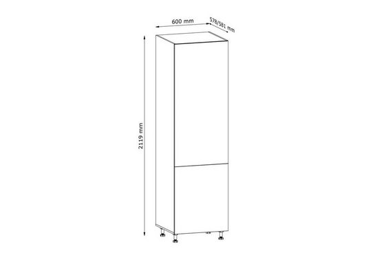 Hochschrank 60 cm - Langen D60R