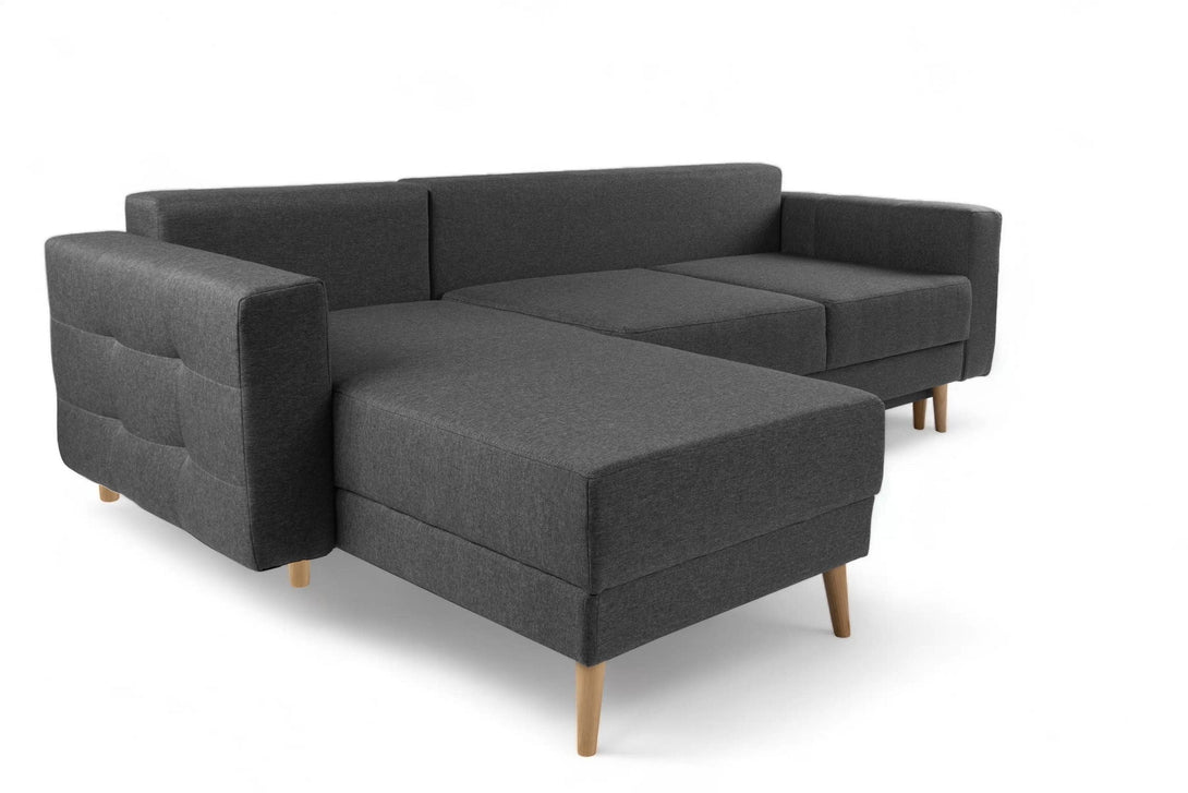 Ecksofa - Vanisa Mini - Funktionales Ecksofa mit Relaxfunktion. - ROYAL24_MARKT