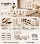 Polsterbett Bett 18 Riviera