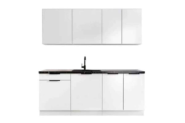 Küchenzeile - Praktische Küchenmöbel für jedes Zuhause, (Komplett Set), Hochwertig - Modern - Exklusiv. - ROYAL24_MARKT