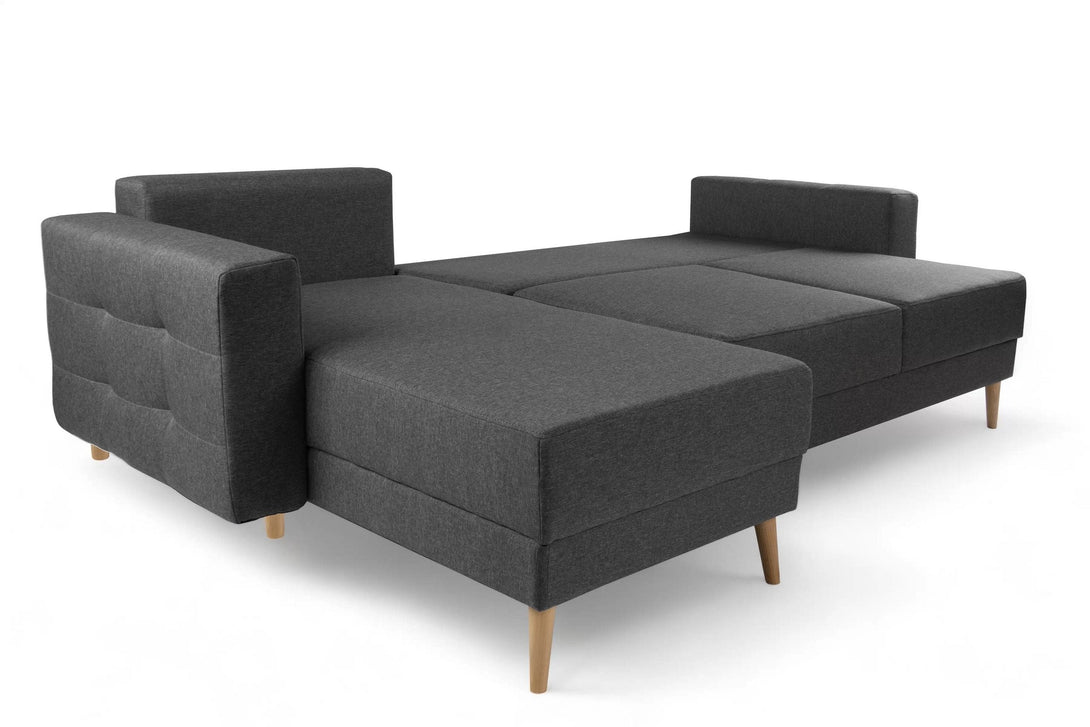 Ecksofa - Vanisa Mini - Funktionales Ecksofa mit Relaxfunktion. - ROYAL24_MARKT