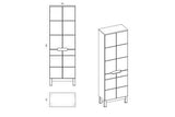 Hochschrank - Badschrank - Bali White - Praktische und effiziente Aufbewahrung. - ROYAL24_MARKT