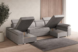 Ecksofa Toronto U – Hellgrau