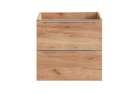 Waschbeckenschrank - Capri Oak - Intelligente Lösungen für stilvolle Badezimmerorganisation.