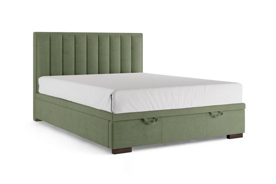 Polsterbett - Misel - Elegantes und komfortables Design mit Stauraum. - ROYAL24_MARKT