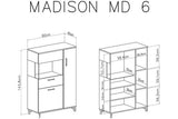 Kommode - Madison - Elegantes Design für jeden Geschmack. - ROYAL24_MARKT