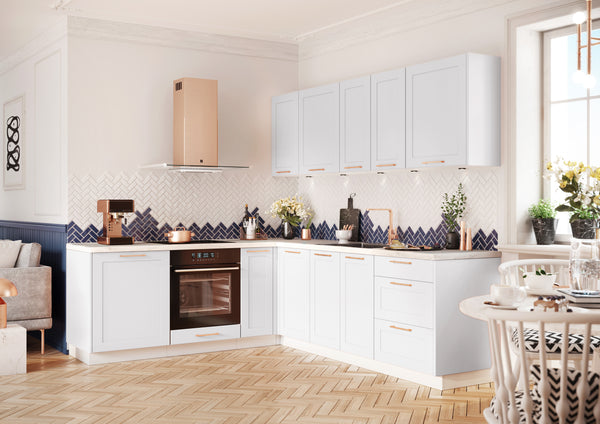 K153-G230 x 150cm - ADELE ( L ) - Winkelküche Modern Elegance Line