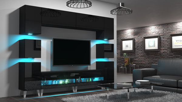 Wohnwand - Erleben Sie das Außergewöhnliche / Raffinesse im höchsten Stil. - ROYAL24_MARKT