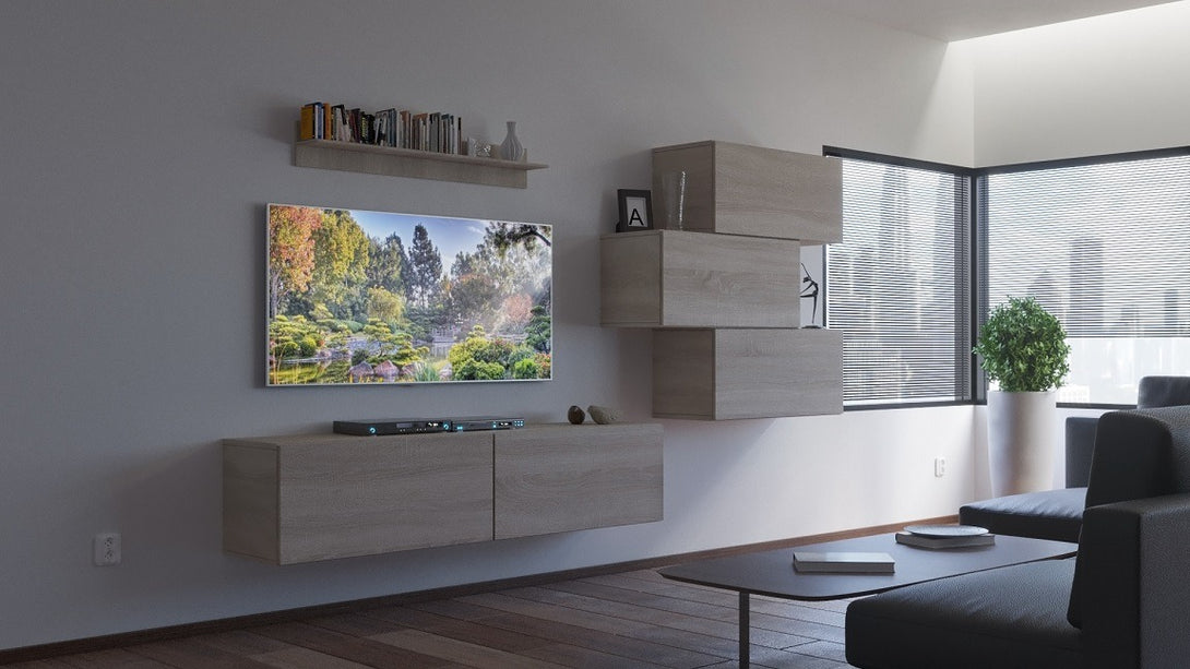 Premium 2024: Wohnzimmer-Luxus durch beste stilvolle Materialien.