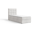Boxbett - Bett 05 OSLO - Aragon - mit Bettkasten und Komfort-Topper