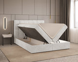 Boxbett - Bett 05 OSLO - Aragon - mit Bettkasten und Komfort-Topper