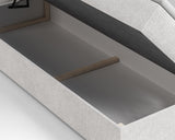 Boxbett - Bett 05 OSLO - Aragon - mit Bettkasten und Komfort-Topper