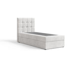 Boxbett - Bett 05 OSLO - Aragon - mit Bettkasten und Komfort-Topper