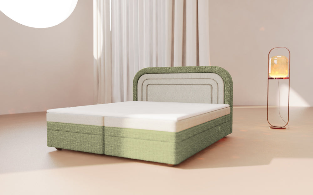 Boxbett - Bett 10 NEST - Aragon - Stilvolles Kopfteil als eleganter Blickfang
