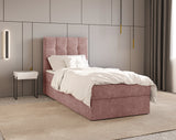 Boxbett - Bett 05 OSLO - Aragon - mit Bettkasten und Komfort-Topper