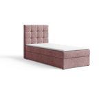 Boxbett - Bett 05 OSLO - Aragon - mit Bettkasten und Komfort-Topper