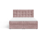 Boxbett - Bett 05 OSLO - Aragon - mit Bettkasten und Komfort-Topper