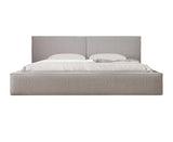 Polsterbett 06 Bouclé – Arena - Modernes Bett mit Bettkasten und Metall-Lattenrost