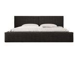 Polsterbett 06 Bouclé – Arena - Modernes Bett mit Bettkasten und Metall-Lattenrost