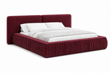 Polsterbett – Bett 08 – Rivera – Bett mit Metall-Lattenrost und Bettkasten