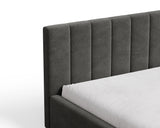 Polsterbett – Bett 01 – Flow – Bett mit Federmechanismus und Stauraum