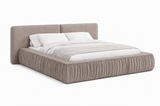 Polsterbett – Bett 08 – Rivera – Bett mit Metall-Lattenrost und Bettkasten