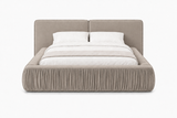 Polsterbett – Bett 08 – Rivera – Bett mit Metall-Lattenrost und Bettkasten