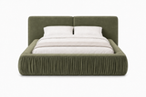 Polsterbett – Bett 08 – Rivera – Bett mit Metall-Lattenrost und Bettkasten