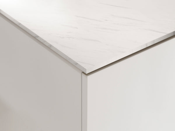 Küchen Arbeitsplatte 13 mm - Bianco Marmor - ROYAL24_MARKT