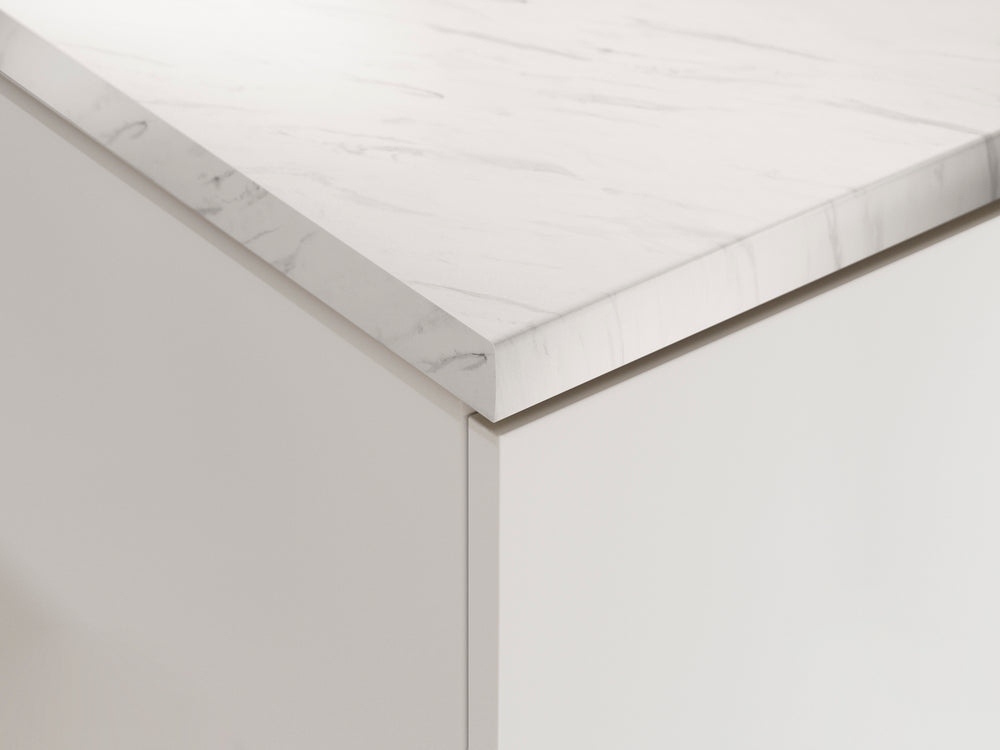Küchen Arbeitsplatte 38 mm - Marmor Bianco