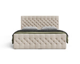 Boxbett - Bett 12 - Manila - Modernes Polsterbett mit Bettkasten