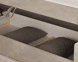 Boxbett - Bett 12 - Manila - Modernes Polsterbett mit Bettkasten