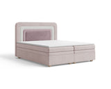 Boxbett - Bett 10 NEST - Riviera - Modernes Polsterbett mit Bettkasten