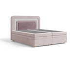 Boxbett - Bett 10 NEST - Riviera - Modernes Polsterbett mit Bettkasten