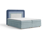 Boxbett - Bett 10 NEST - Riviera - Modernes Polsterbett mit Bettkasten