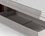 Boxbett - Bett 10 NEST - Riviera - Modernes Polsterbett mit Bettkasten