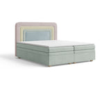 Boxbett - Bett 10 NEST - Riviera - Modernes Polsterbett mit Bettkasten