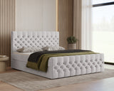 Boxbett - Bett 12 - Manila - Modernes Polsterbett mit Bettkasten