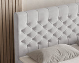 Boxbett – Bett 12 – Manila – Modernes Polsterbett mit Bettkasten