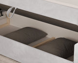 Boxbett – Bett 12 – Manila – Modernes Polsterbett mit Bettkasten