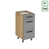 Winkelküche K99-G270 - Langen Beige - Design trifft Funktionalität - ROYAL24_MARKT