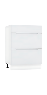 Küchenzeile – KS27-G390x260 – Zivora Hellgrau – Komfort und Design perfekt vereint