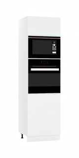 Küchenzeile – KS27-G390x260 – Zivora Weiß / Matt – Komfort und Design perfekt vereint